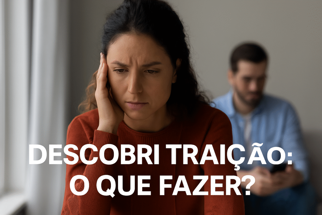 Descobri Traição o que Fazer?